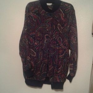 Large,button down tunic top